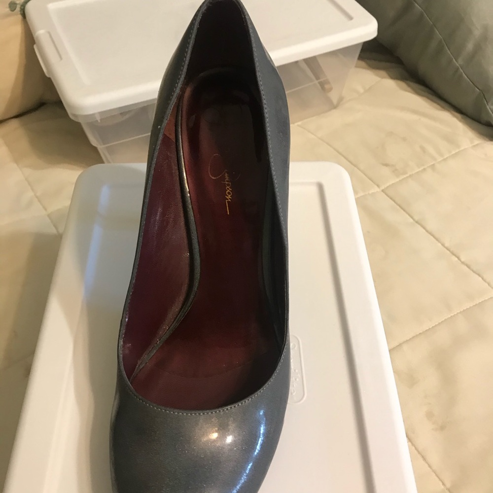 holographic looking heels